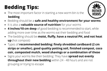 Load image into Gallery viewer, B8) NEW Young / Baby Red Wiggler Compost Worms: 4000 Count (8 Bags of 500, GREAT FOR RESALE, SHIPS WHEN TEMPS ABOVE 0°C)